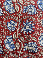 By Yards Hand Block Print Fabric, Indian Cotton Fabric, Printed Cotton Fabric, Cotton Printed Fabric, Printed Fabric, Block Print Fabric - Rohiyaan